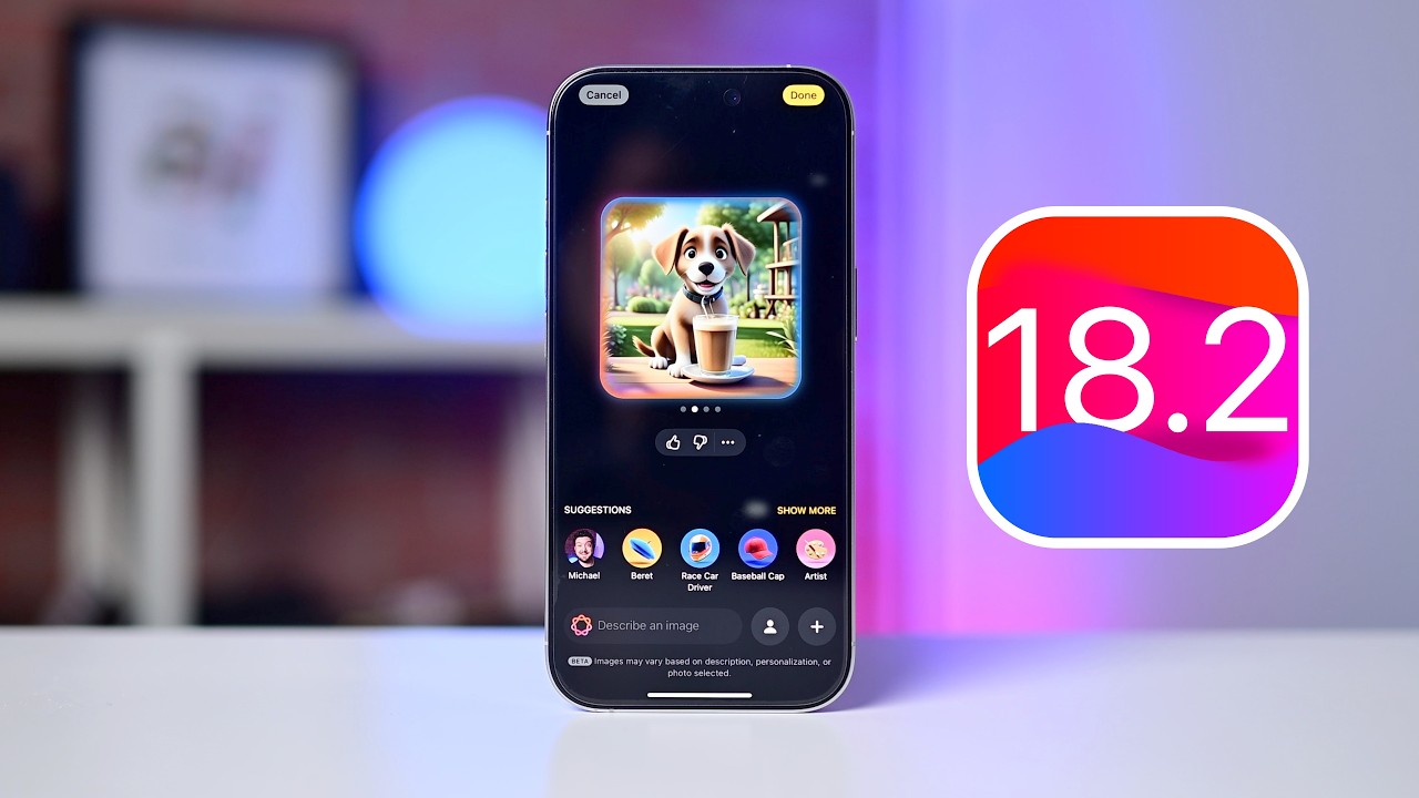 Hands on with Image Playground, ChatGPT, and Genmoji in iOS 18.2