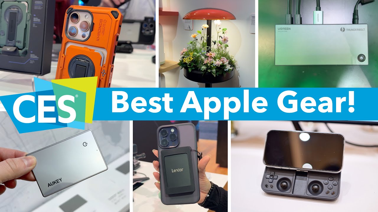 Best gear for Apple users that debuted during CES 2025