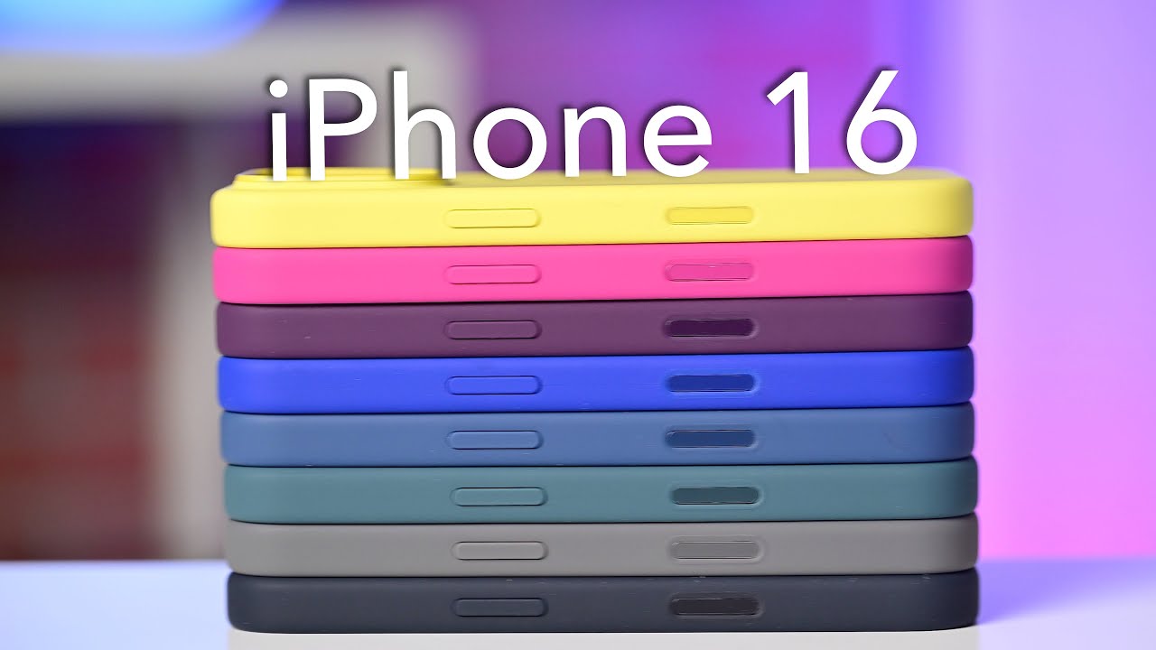 Hands on with Apple's silicone cases for iPhone 16