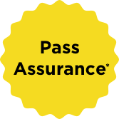 CFA Pass Assurance yellow sticker
