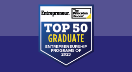 Top Entrepreneurship 2023 seal